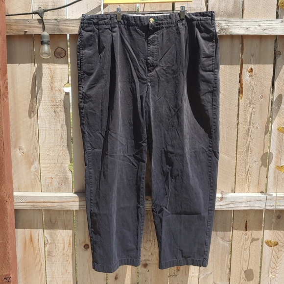 Tommy Hilfiger Other - Tommy Hilfiger Men's Big and Tall Black slacks